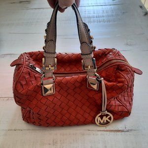 Michael Kors Woven Satchel